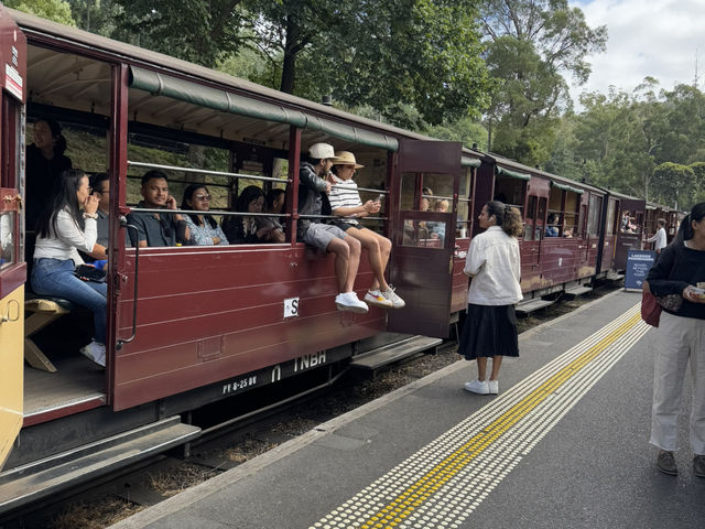 《墨爾本之旅》百年蒸氣火車