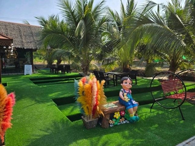 🌳คาเฟ่ลับในสวนมะพร้าว🌴