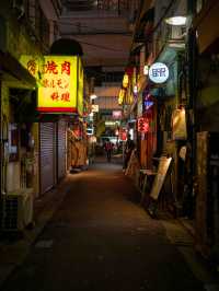 【レトロな光と影が交差する】三角地帯の夜スナップ📸🏮