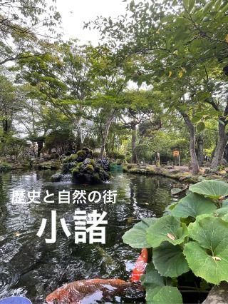 【長野】歴史と自然が調和した街・小諸