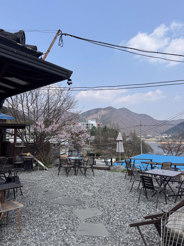 💖🌼충주 충주댐이 보이는 한옥카페 구옥,날다