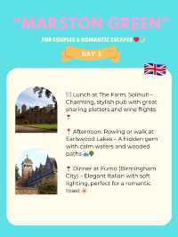 Marston Green for Couples & Romantic
