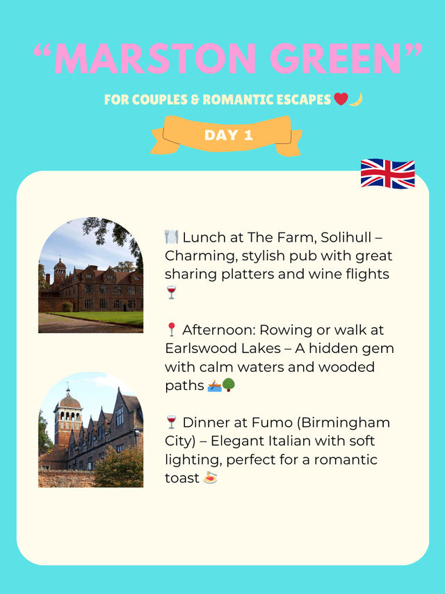 Marston Green for Couples & Romantic