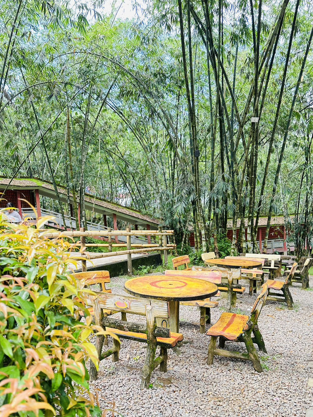 Bamboo-Themed Attraction ◄Putuo Village✨Purple Bamboo Valley► [KULAI@JOHOR]