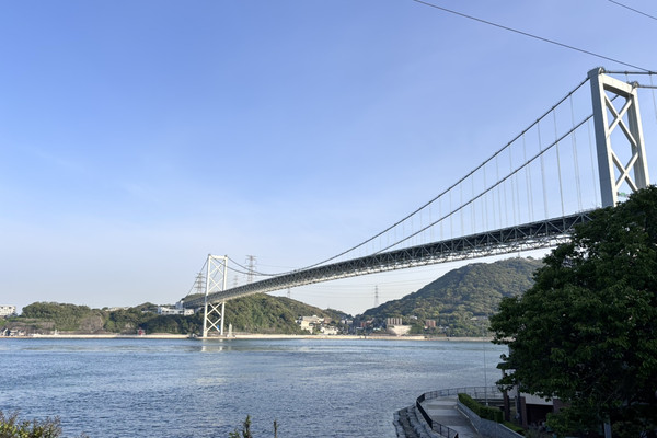 Moji] Kanmon Bridge connecting Kyushu and Honshu | Trip.com