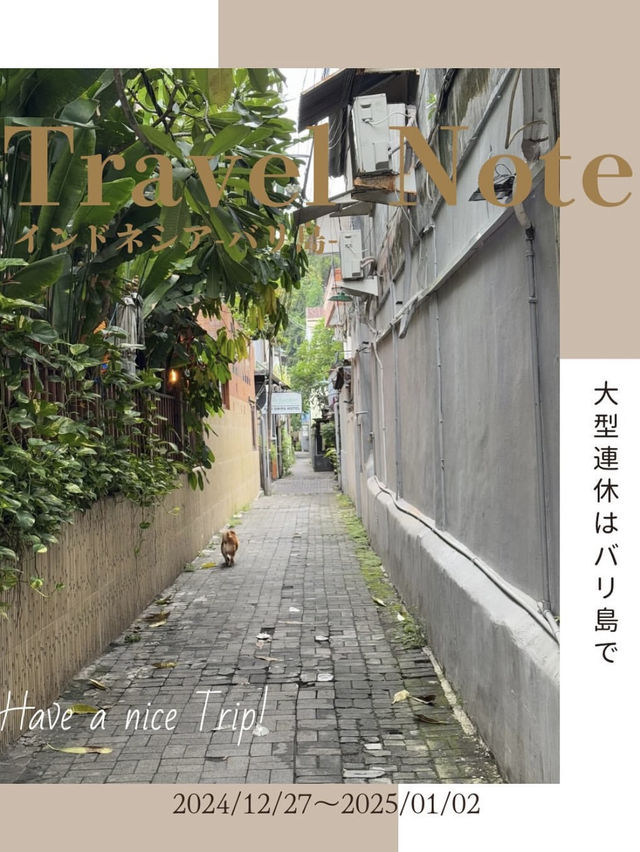 バリ島旅行記🇮🇩