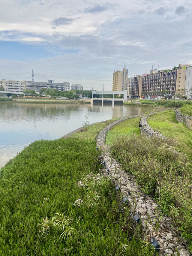 感受繁市中自然與建築藝術結合的魅力✨🌳蠔鄉湖公園🦪 ❤️
