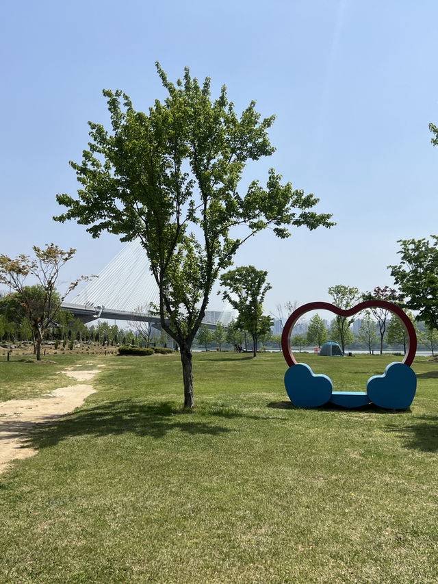 서울근교데이트 구리한강시민공원 봄꽃나들이🌼