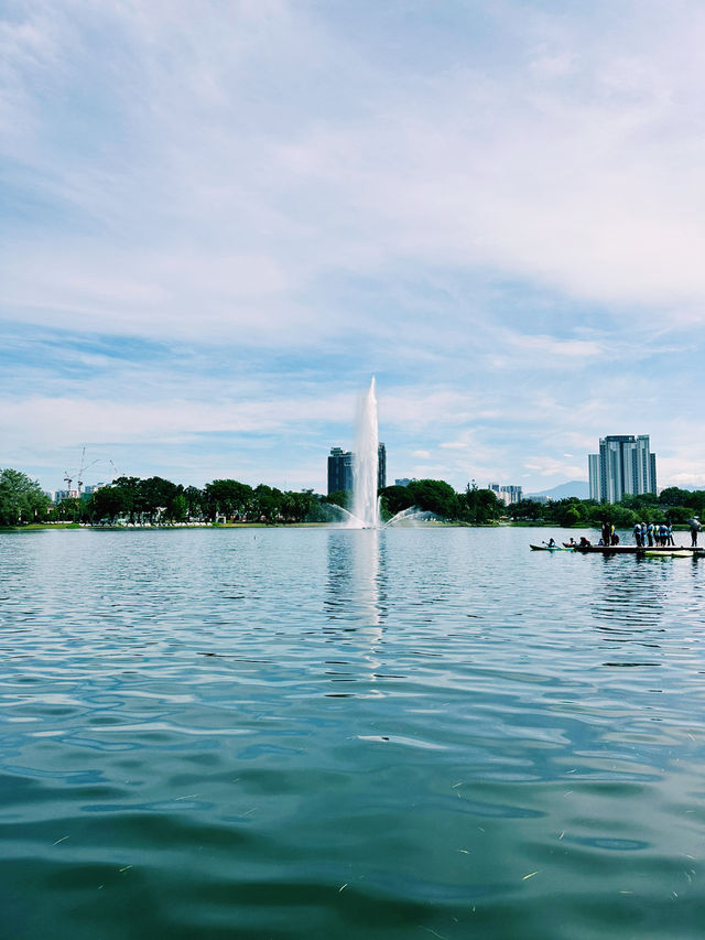 Morning Bliss at Titiwangsa Lake