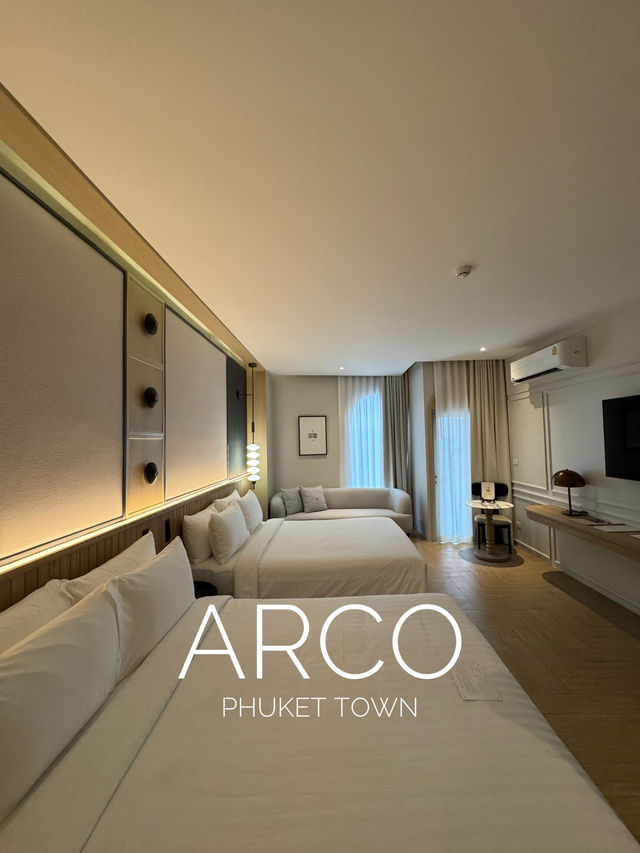 ARCO โรงแรมภูเก็ตเปิดใหม่สไตล์มินิมอล 
