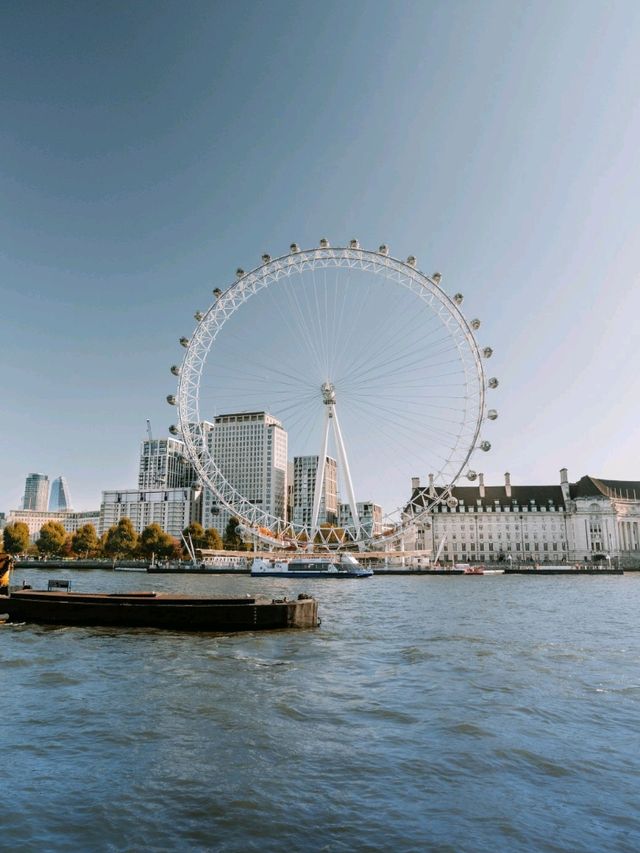 GAZING INTO ETERNITY FROM THE LONDON EYE