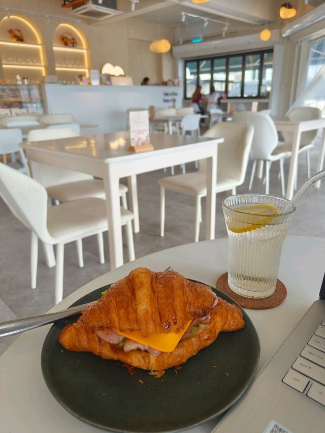 Cloudy Couch & Croissant Dreams