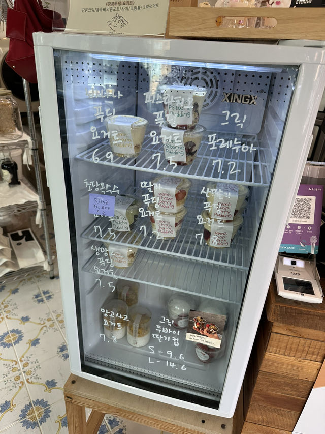 【韓国/蔚山】ドバイチョコ✖️グリークヨーグルトが食べられるカフェ！