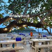 ร้านอาหารติดทะเล  บรรยากาศดี