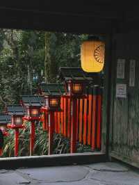 京都·貴船神社｜白雪落燈階，貴船神社冬日散策