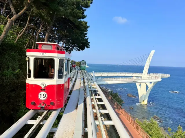 釜山海雲台天空膠囊列車