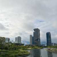 🌇 현대 도시와 전통이 어우러진 송도에서의 산책