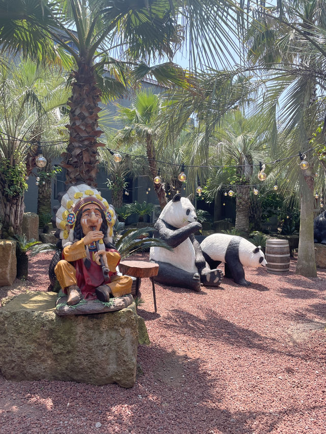 Kids friendly cafe and activity in Jeju