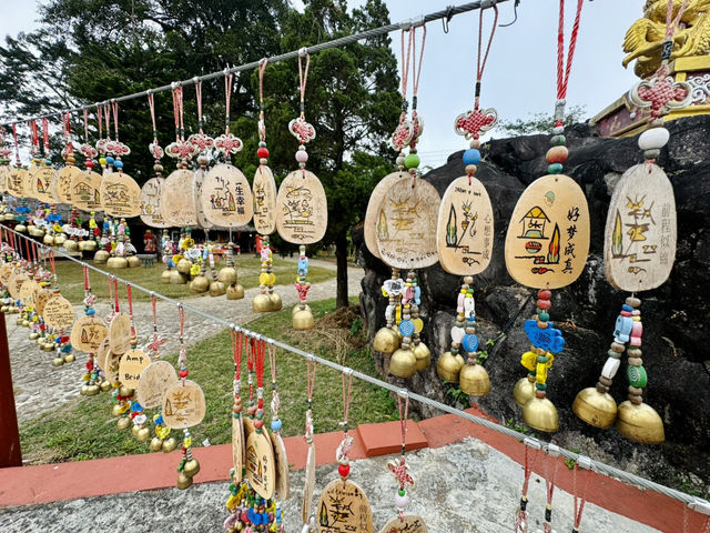 "Chillin’ in Santichon 🏯✨ A Little Slice of China in Pai!”
