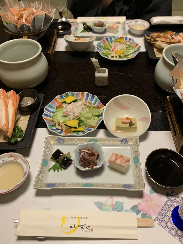 【兵庫🇯🇵】城崎のカニ🦀を楽しみ尽くせる宿