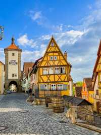  🏘中世の街並みにタイムスリップ！ローテンブルクで夢のような旅を🕰️ 
