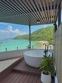 ที่พักเกาะล้าน ไวป์ดีมาก 🛁🌊