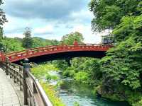 A Peaceful Stop at Shinkyo Bridge, Nikko