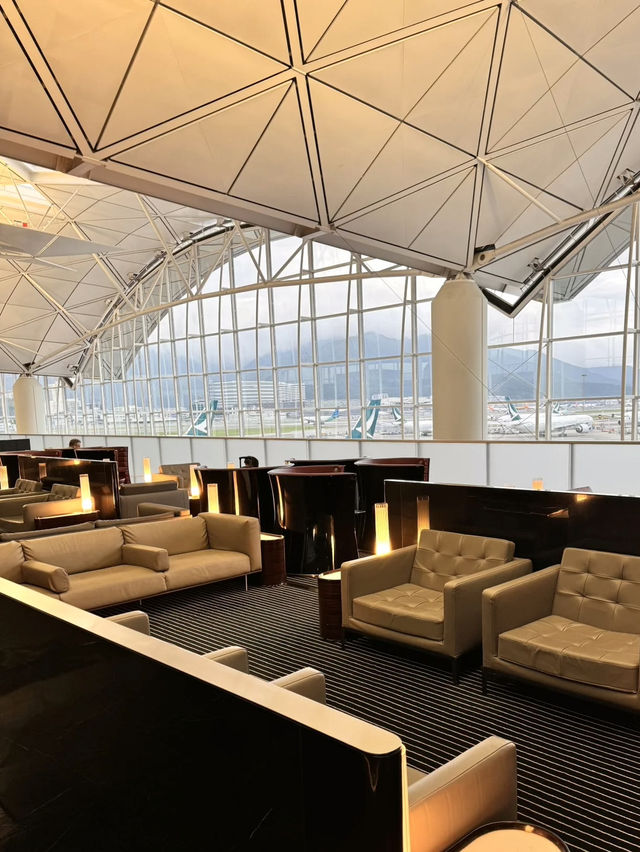 國泰航空寰宇堂頭等貴賓室 💕 全球最好的休息室