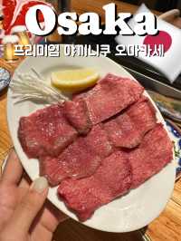 오사카 현지인 맛집 야키니쿠 오마카세 🥩