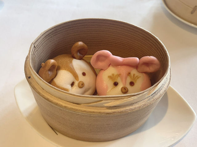 【香港ディズニーランドホテル】可愛い飲茶🥟のレストラン★クリスタルロータス