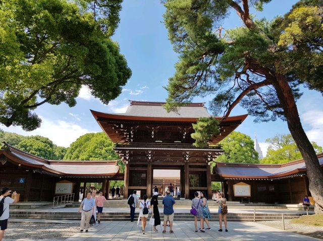 วัดเมจิ (Meiji Jingu) – ศาลเจ้าศักดิ์สิทธิ์