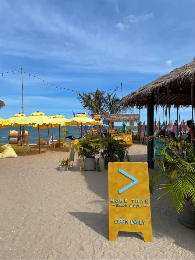 MORE THAN beach & cafe ☕️⭐️🍋✨