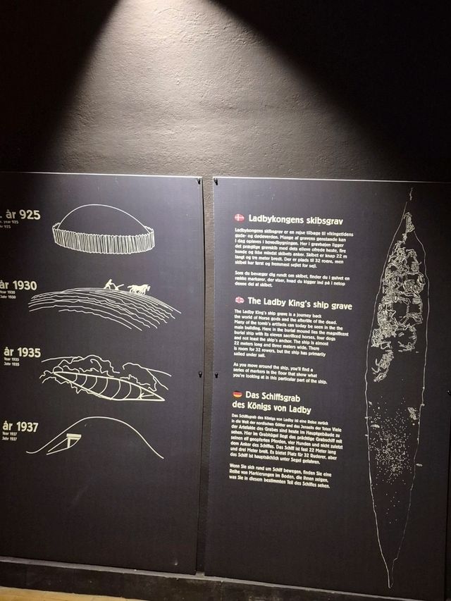 Viking museum in Ladby