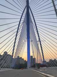🌅Golden Hour at Seri Gemilang Bridge – Pure Magic