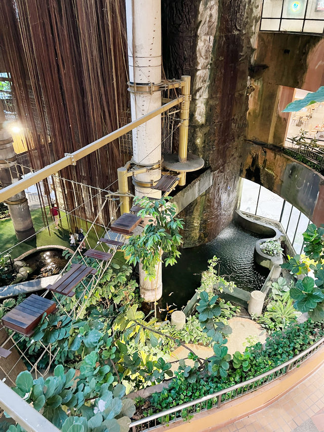 マレーシア初！都会の中の森カフェ体験🌿1 Utamaのレインフォレスト