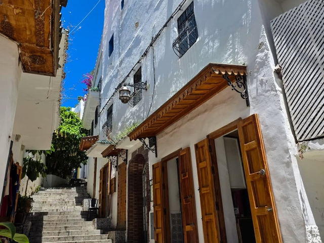 Vibrant Streets and Coastal Views in Tangier