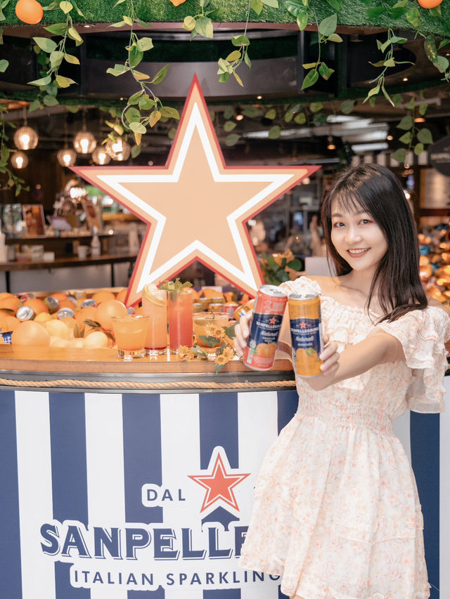 🍹Happy Hour 嘆返杯Sanpellegrino夏日雞尾酒  每次嚟香港嘉里酒店百味村，都覺得呢度好Relax！ 呢度總喺會有好多外國人喺到 Happy Hour  最近推出歡樂時光優惠，所