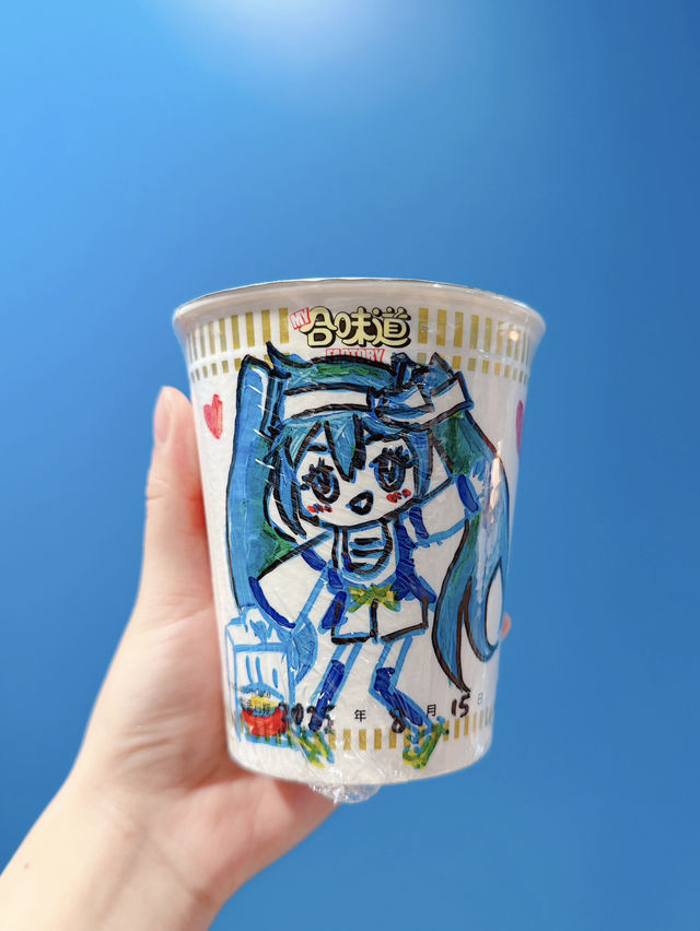 🤩放假好去處「合味道紀念館香港」🥢🍜「出前一丁 x 初音未來」🩵