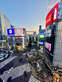 🌇 Secret Sunset Spot in Shibuya – The Best View of the Crossing
