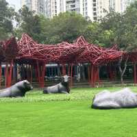 🎨 Jing’an Sculpture Park — Where Art Meets Urban Green