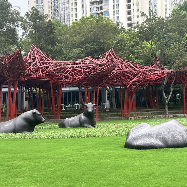 🎨 Jing’an Sculpture Park — Where Art Meets Urban Green