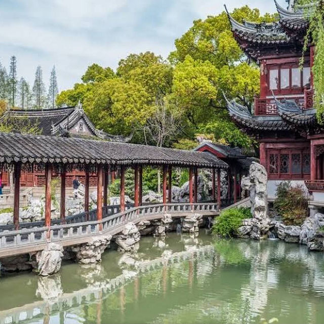 หลงเสน่ห์สวนโบราณอวี้หยวน – สวนจีนคลาสสิก
