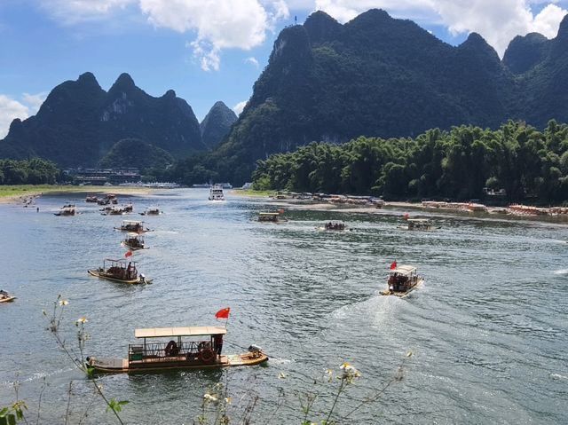 漓江朝板山碼頭