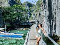 Gliding through Twin Lagoon, Coron