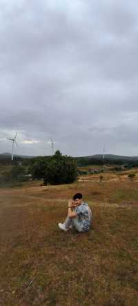 San Lorenzo Wind Farm Lookout Point in Guimaras, Philippines