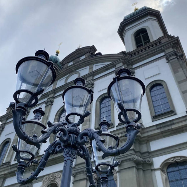 Jesuitenkirche Luzern: Baroque Beauty by the Reuss