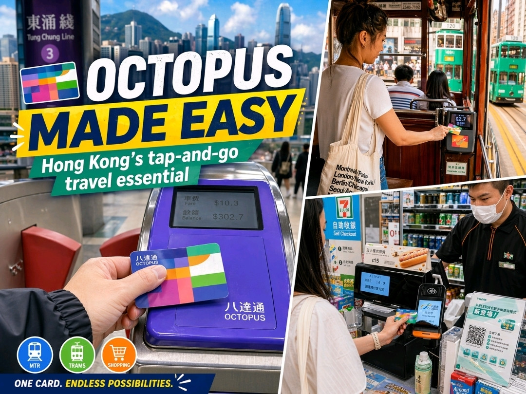 香港のオクトパスカード（八達通）簡単活用ガイド。 | Trip.com 香港