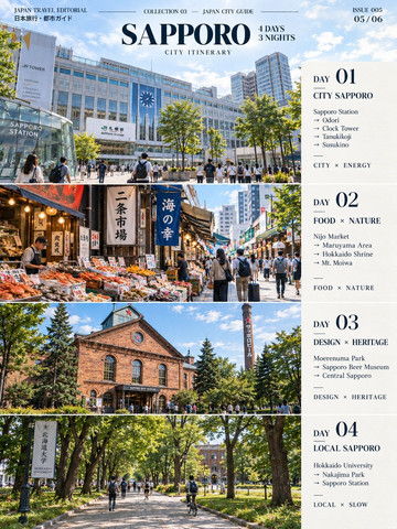 SAPPORO — A northern city that's not just about snow 🌿🍜 | Trip