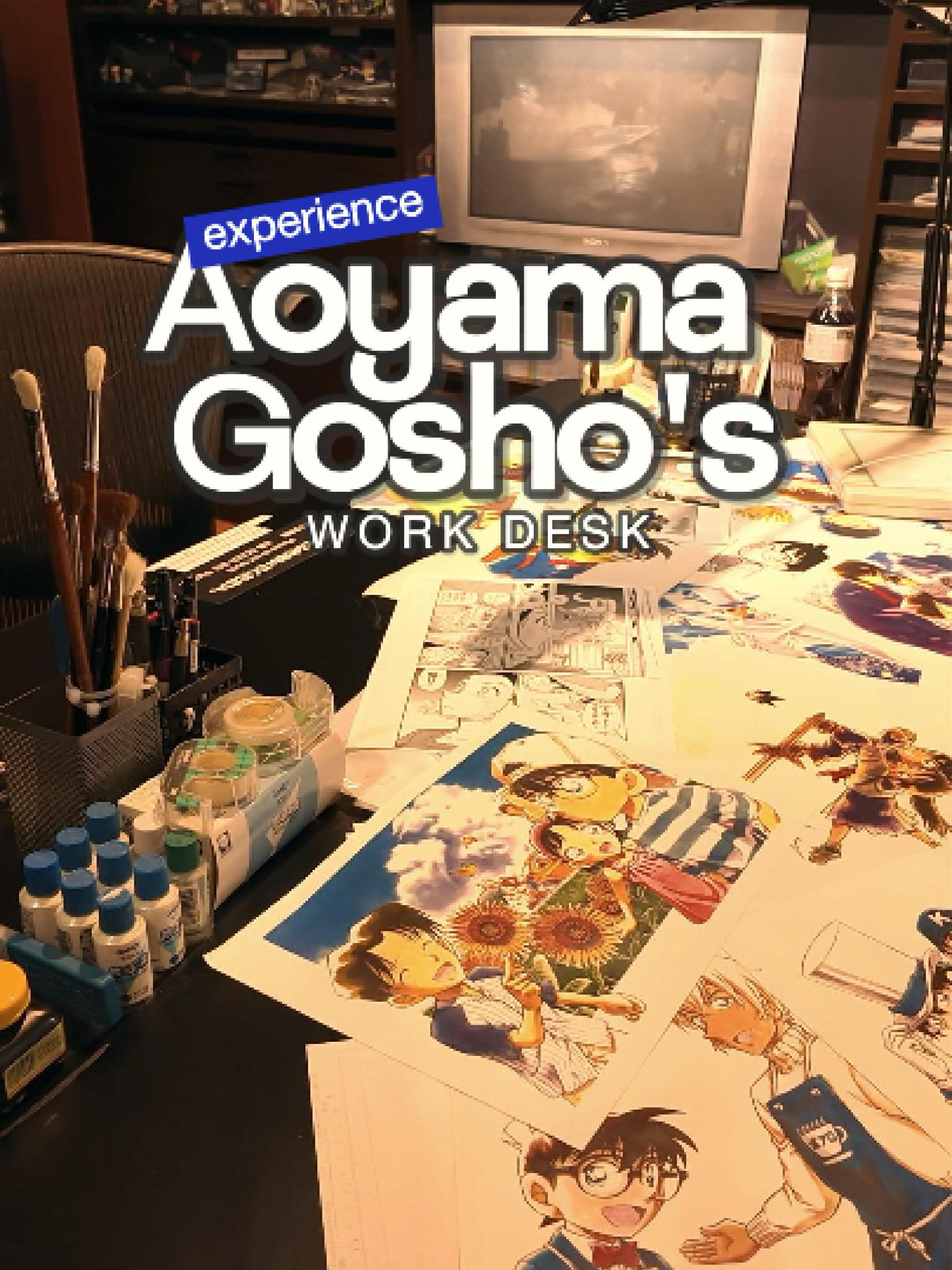 Aoyama Gosho’s desk? This is Conan Town Trivia worth to Visit!🕵️‍♂️✨