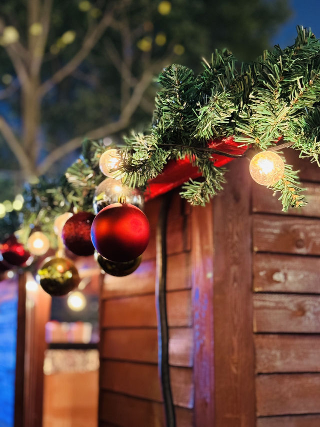 Magical Christmas vibe at BFC Shanghai.